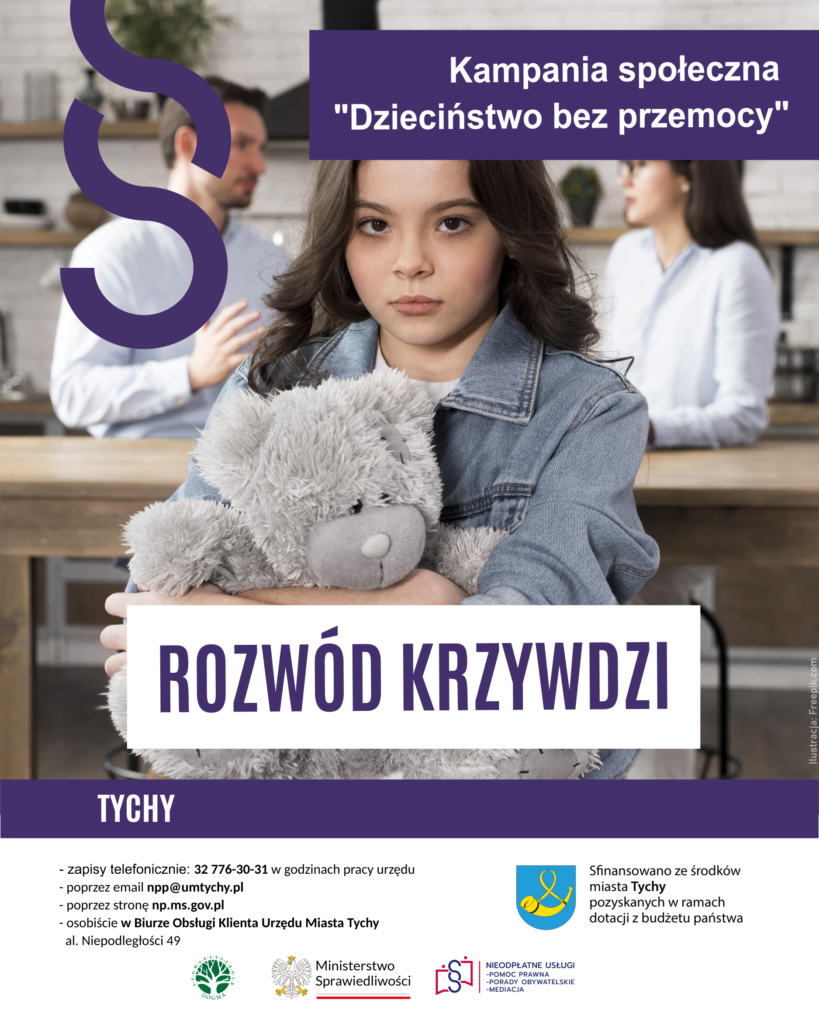 Grafika z tytułem Rozwód krzywdzi