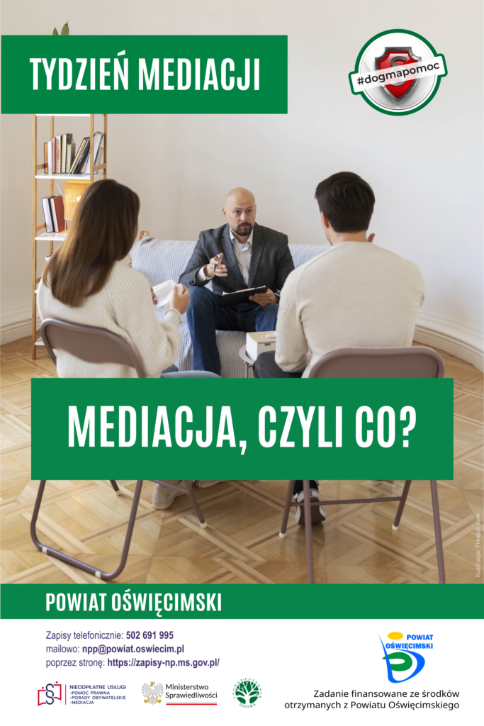 Ilustracja z hasłem: Mediacja, czyli co?