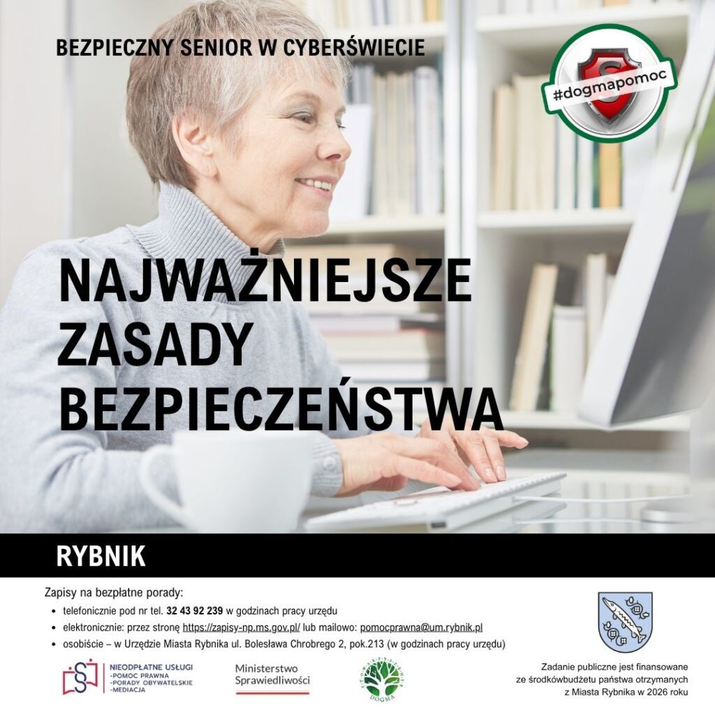Grafika z tytułem: Najważniejsze zasady bezpieczeństwa