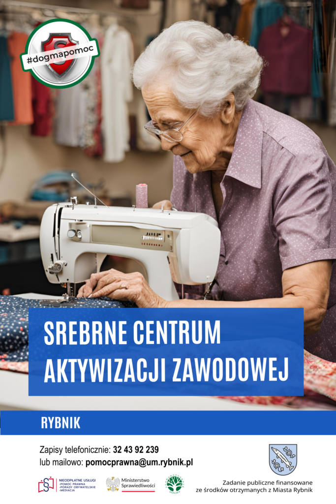 Ilustracja z hasłem: Srebrne Centrum Aktywizacji Zawodowej