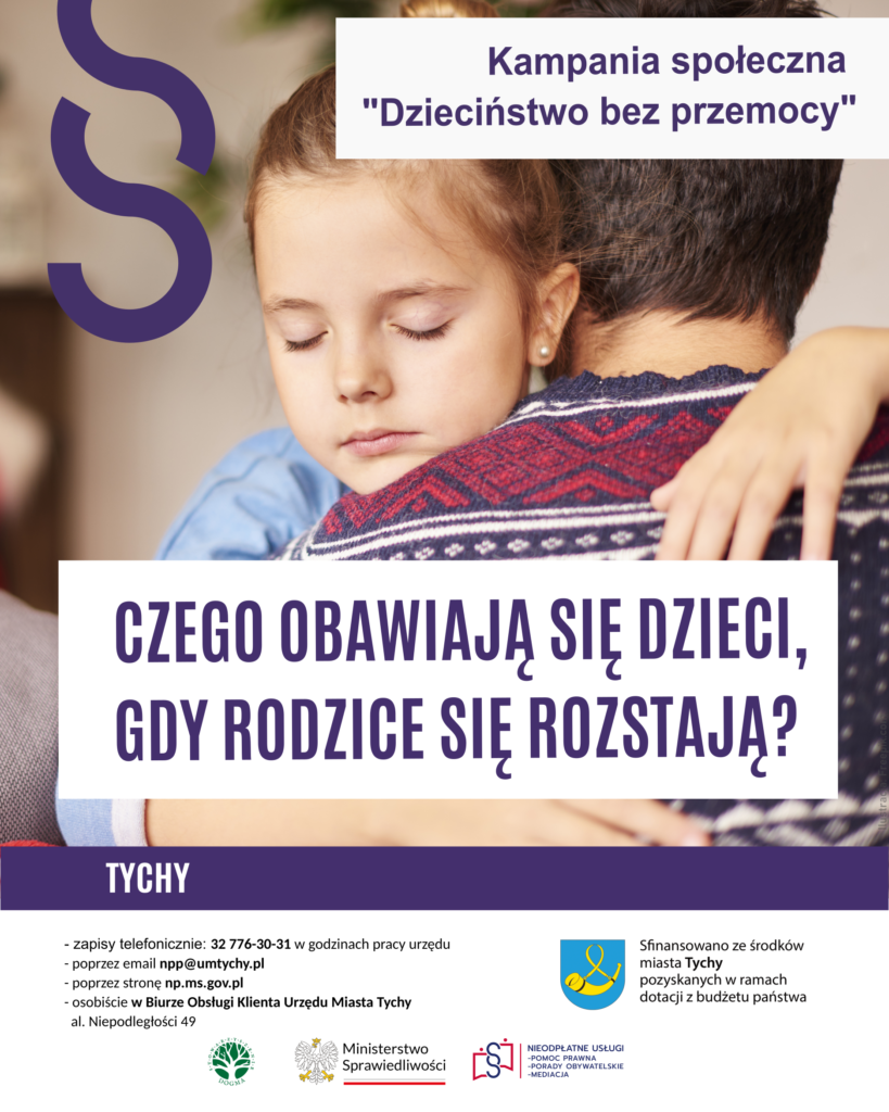 Grafika z tytułem Czego obawiają się dzieci, gdy rodzice się rozstają?