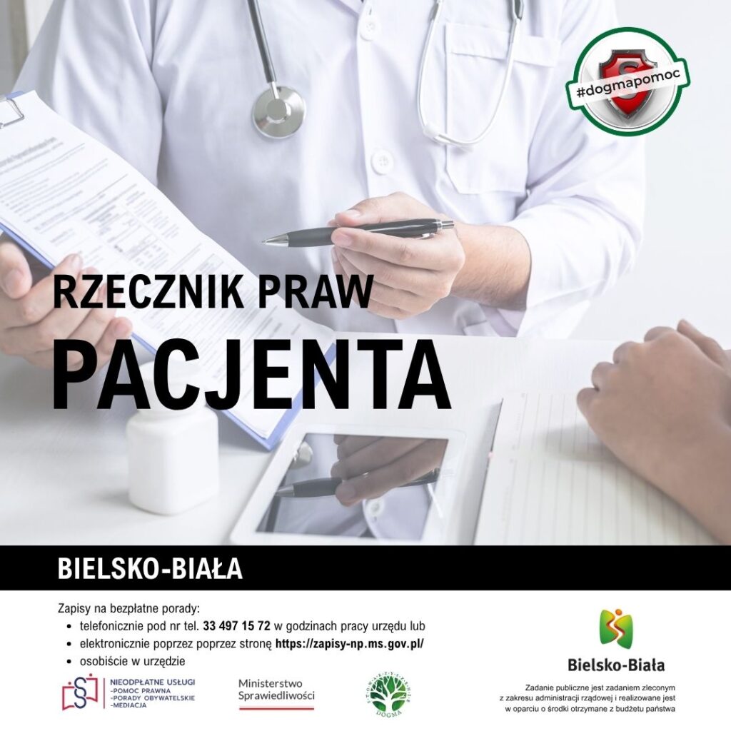 Grafika z tytułem Rzecznik Praw Pacjenta