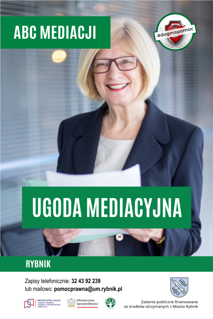 Ilustracja z hasłem" Ugoda mediacyjna"