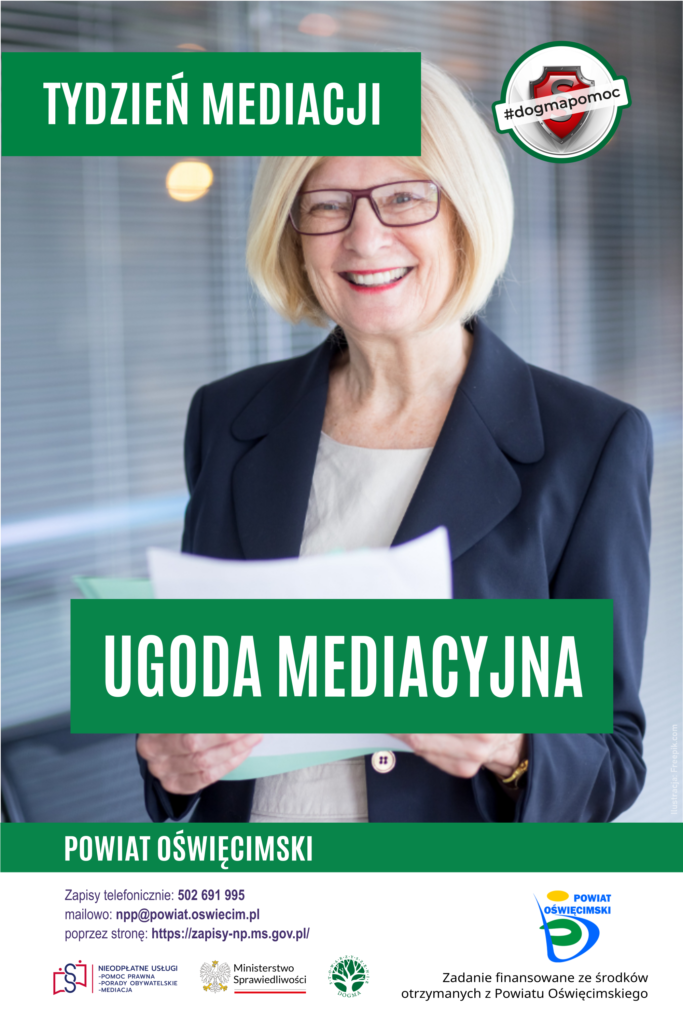 Ilustracja z hasłem" Ugoda mediacyjna"