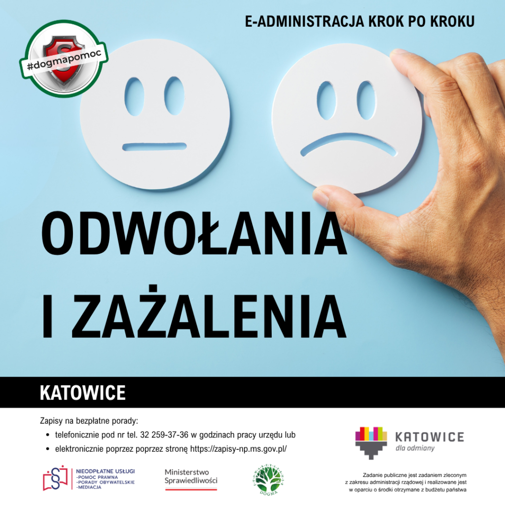 Grafika z tytułem: Odwołania i zażalenia