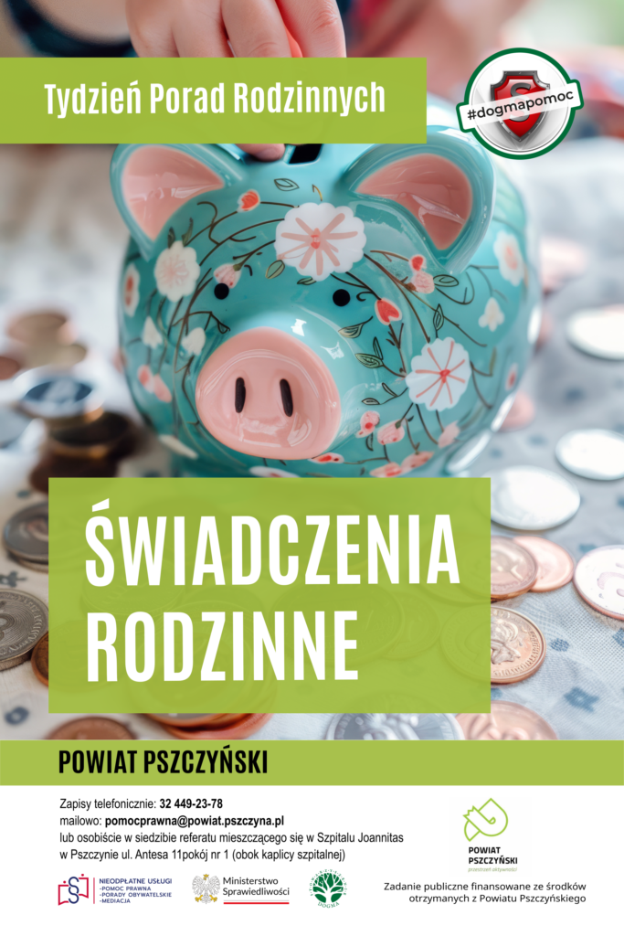 Świadczenia rodzinne - artykuł kampanii społecznej dotyczącej prawa rodzinnego