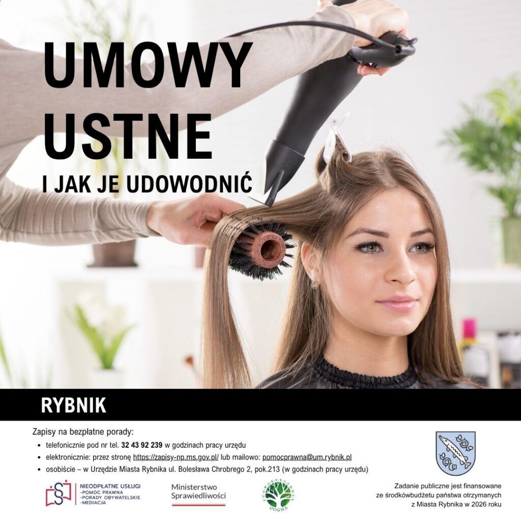 Grafika z tytułem: Umowy ustne