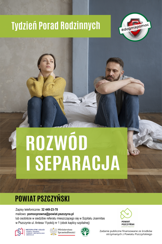 Rozwód i separacja - artykuł kampanii społecznej dotyczącej prawa rodzinnego