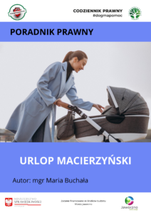 Poradnik prawny PDF. Urlop macierzyński.