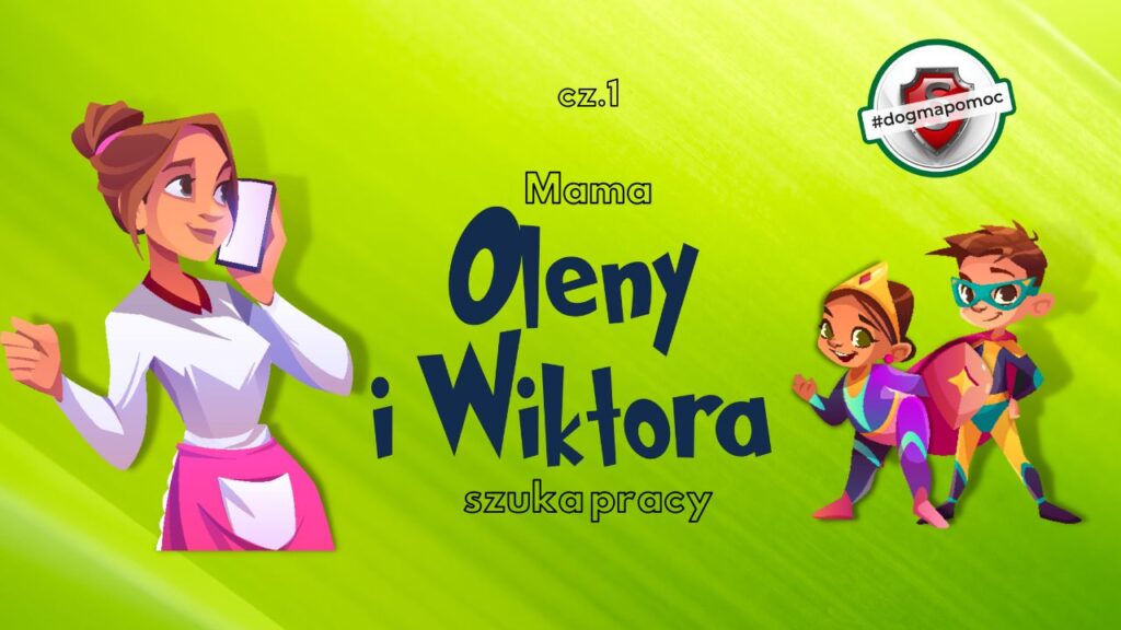 Animacja w języku polskim Mama Oleny i Wiktora szuka pracy