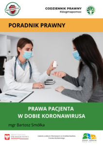 Poradnik prawny PDF. Prawa pacjenta w dobie koronawirusa. 