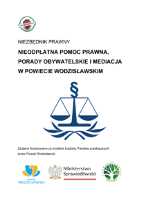 Niezbędnik prawny PDF. Nieodpłatna pomoc prawna, porady obywatelskie i mediacja w powiecie wodzisławskim.