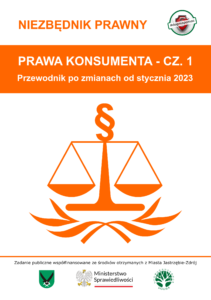 Niezbędnik prawny w wersji flipbook Prawa Konsumenta cz.1 Przewodnik po zmianach od stycznia 2023 roku. Otworzy się w nowej karcie
