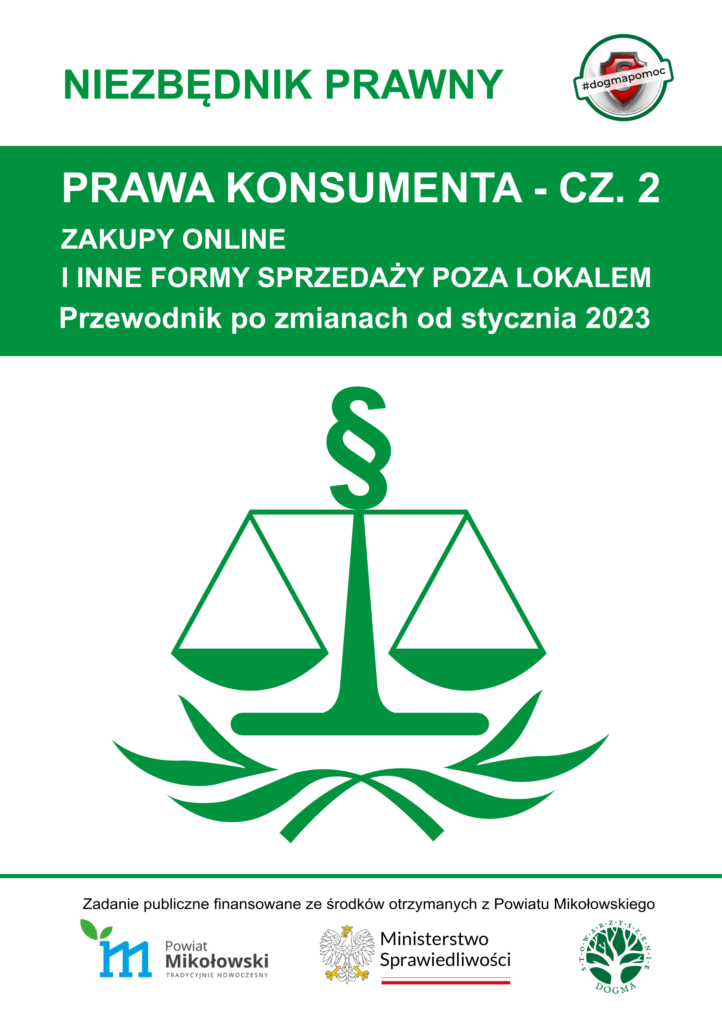 Niezbędnik prawny PDF Prawa konsumenta cz.2 Zakupy online i inne formy sprzedaży poza lokalem