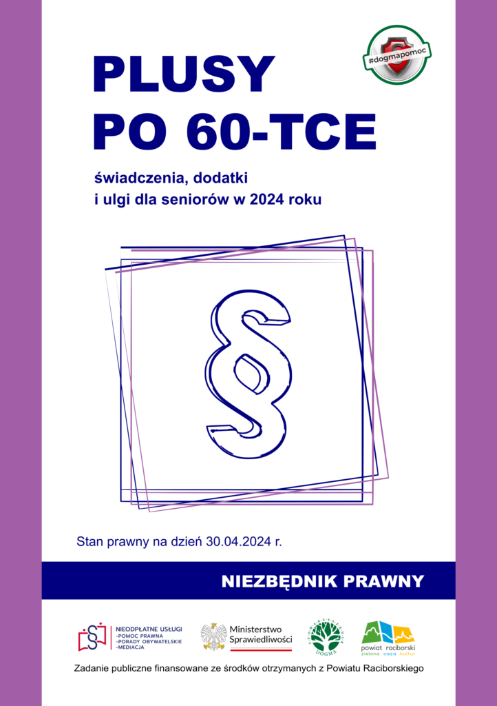 Niezbędnik prawny. Plusy po 60-tce.