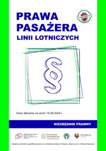 Prawa pasażera linii lotniczych. Poradnik prawny - Katowice. Wersja flipbook otworzy się w nowym oknie.