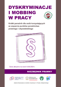 Mobbing. Poradnik w wersji flipbook otworzy się w nowej karcie.