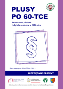 Poradnik dla seniorów. Plusy po 60-tce. Wersja flipbook otworzy się w nowej karcie.