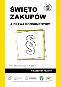 Niezbędnik prawny: Święto zakupów a prawa konsumentów. Wersja flipbook otworzy się w nowej karcie.