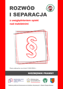 Rozwód i separacja. Poradnik PDF