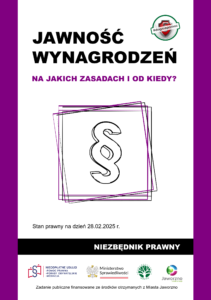 Poradnik PDF Jawność wynagrodzeń - na jakich zasadach i od kiedy?