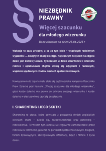 Więcej szacunku dla młodego wizerunku Poradnik PDF