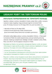 Informator PDF w języku polskimi i ukraińskim. Niezbędnik prawny