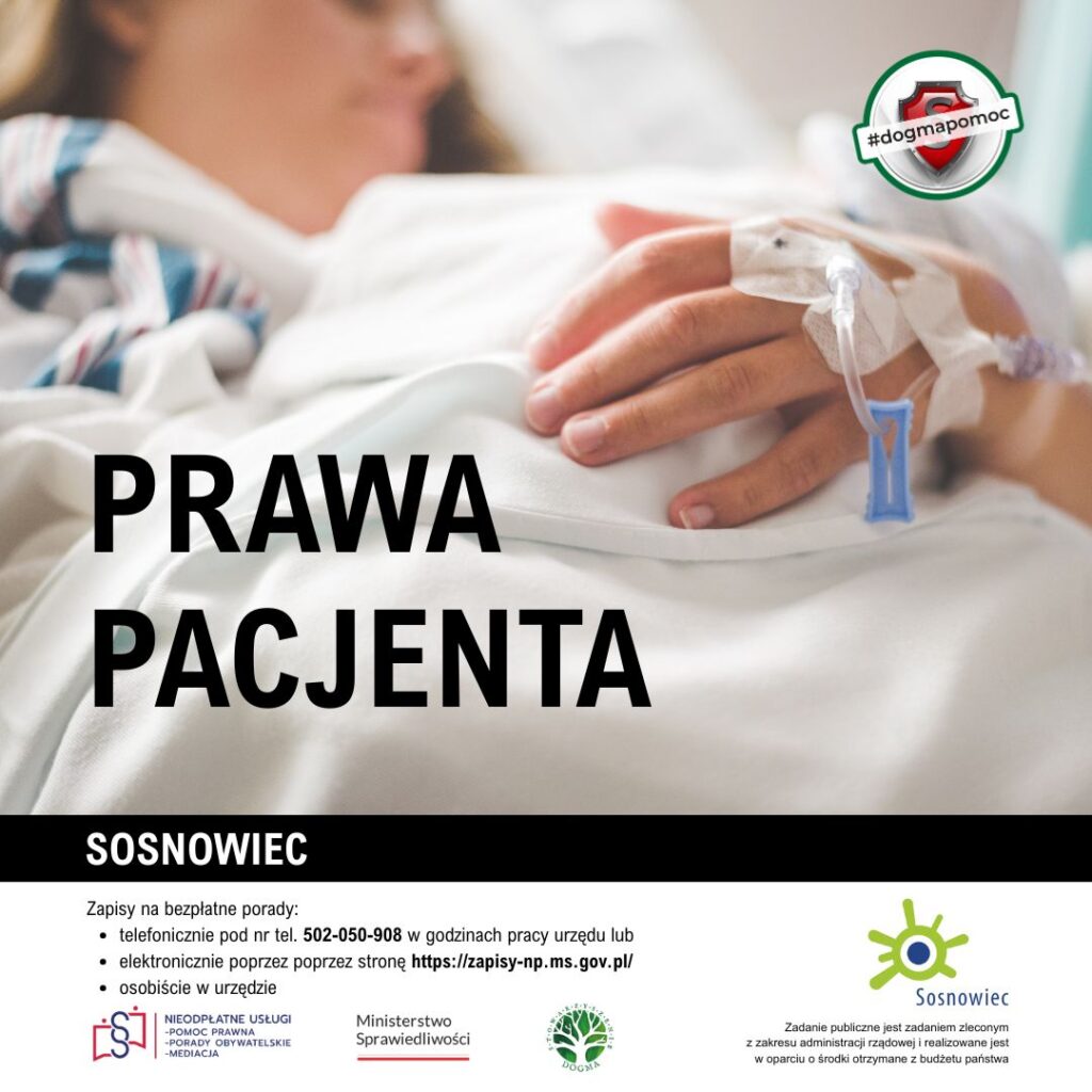 Grafika z tytułem: Prawa pacjenta