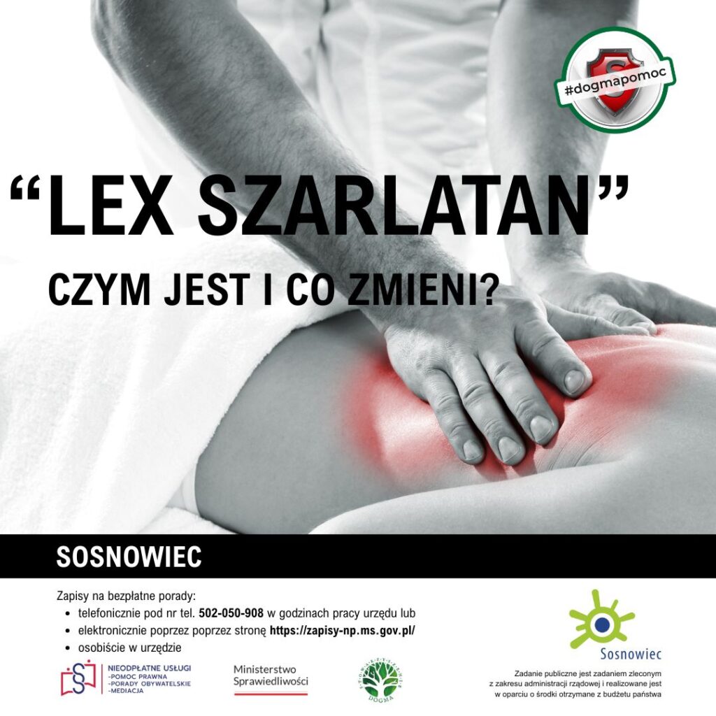 Grafika z tytułem: "Lex szarlatan" - czym jest i co zmieni?