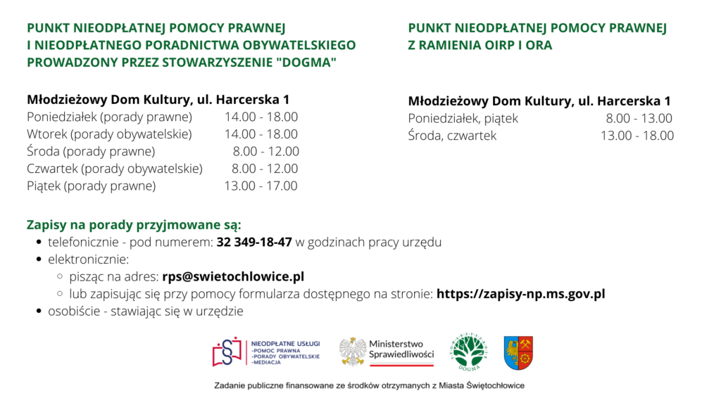 Świętochłowice - punkty poradnicze