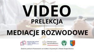 Video prelekcja Mediacje rozwodowe